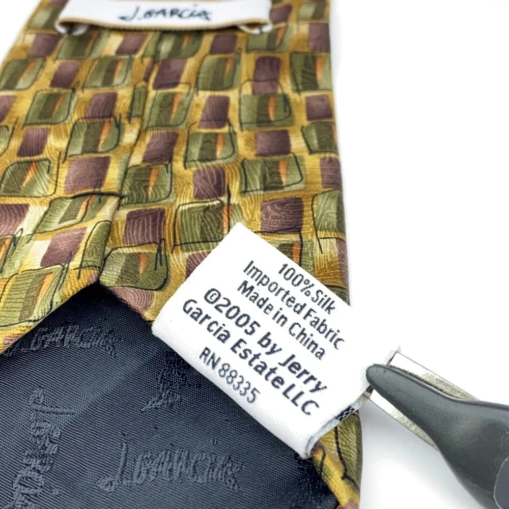 Jerry J Garcia New York NY Collection #40 Tie Limited Edition 100% Silk Necktie